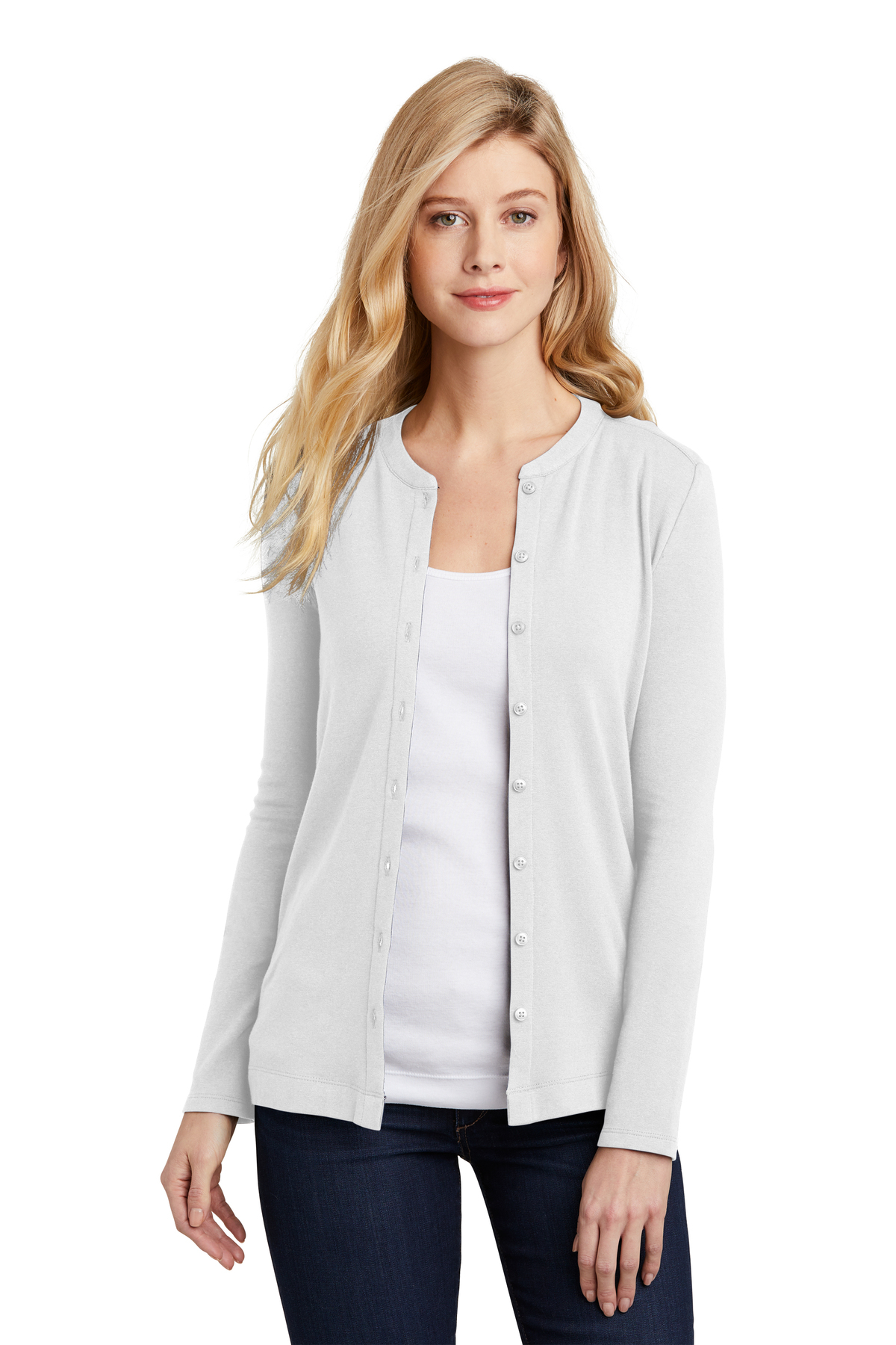 ladies button cardigan