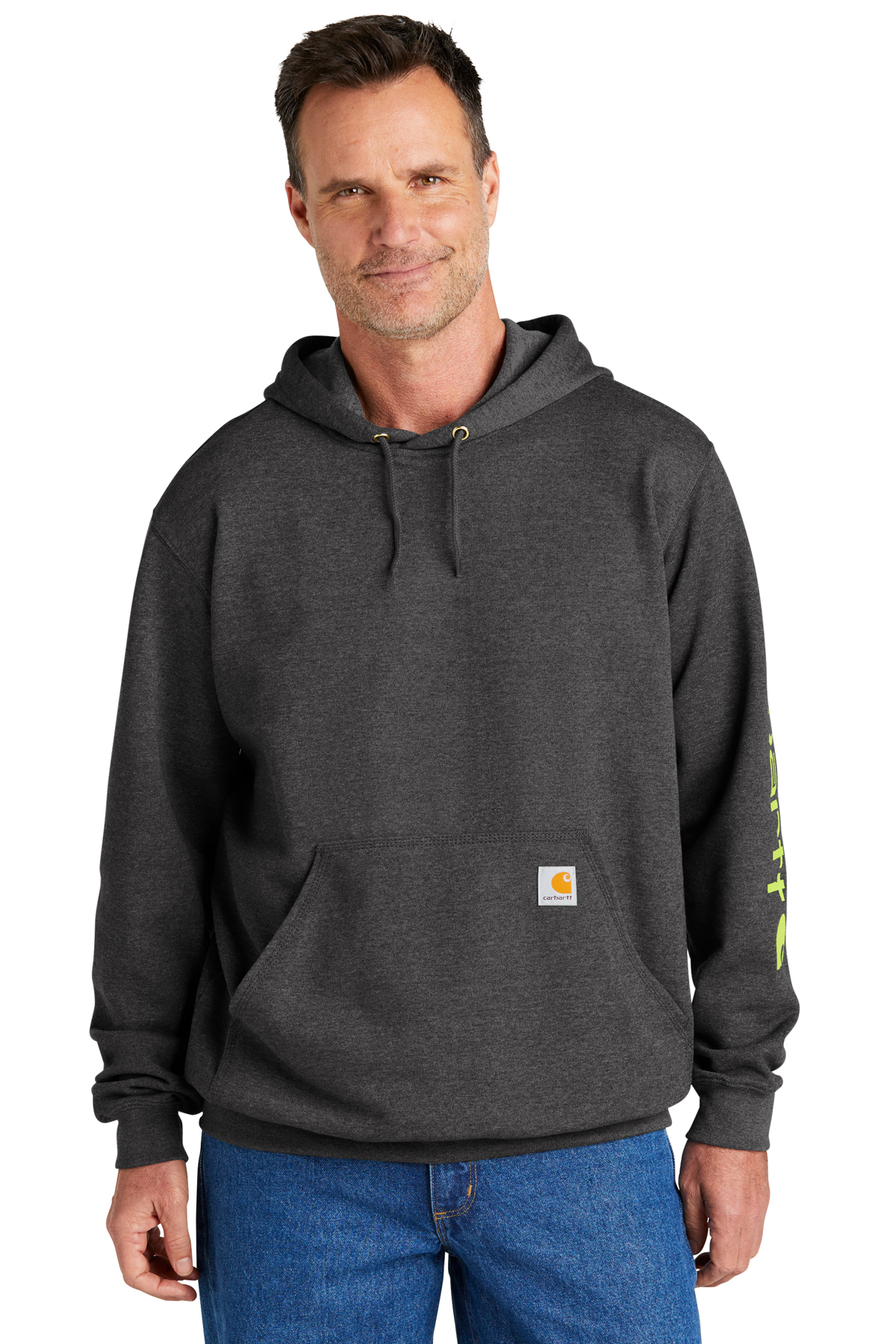 Carhartt Midweight Hooded Logo Sweatshirt | Product | Company Casuals