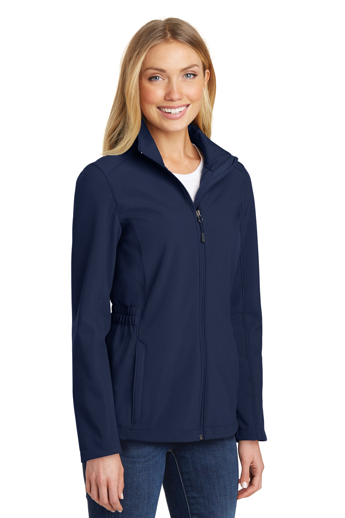 Port Authority Ladies Cinch-Waist Soft Shell Jacket | Product | SanMar