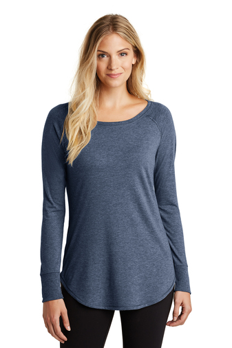 District Women’s Perfect Tri Long Sleeve Tunic Tee | Product | Company ...