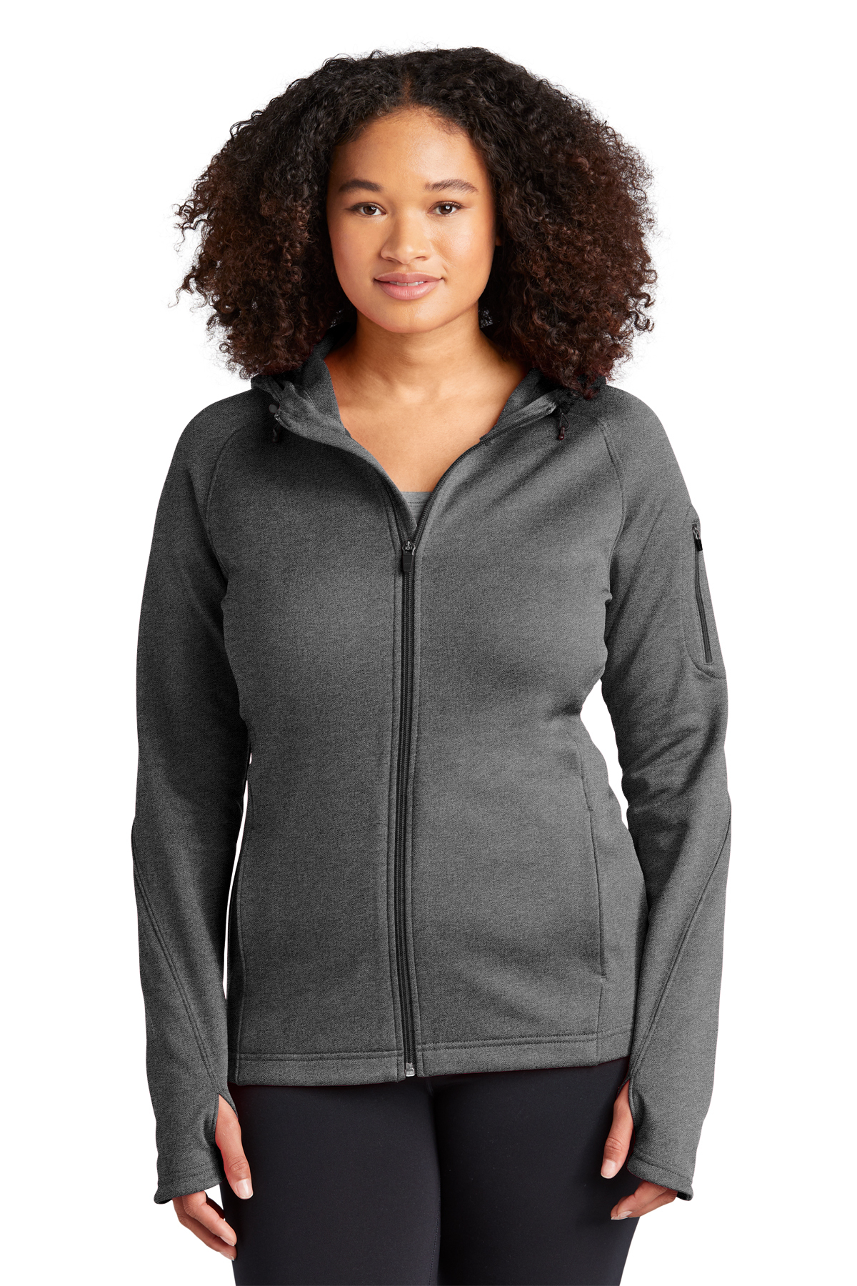 Sport-Tek Ladies Tech Fleece Full-Zip Hooded Jacket | Product | Company ...