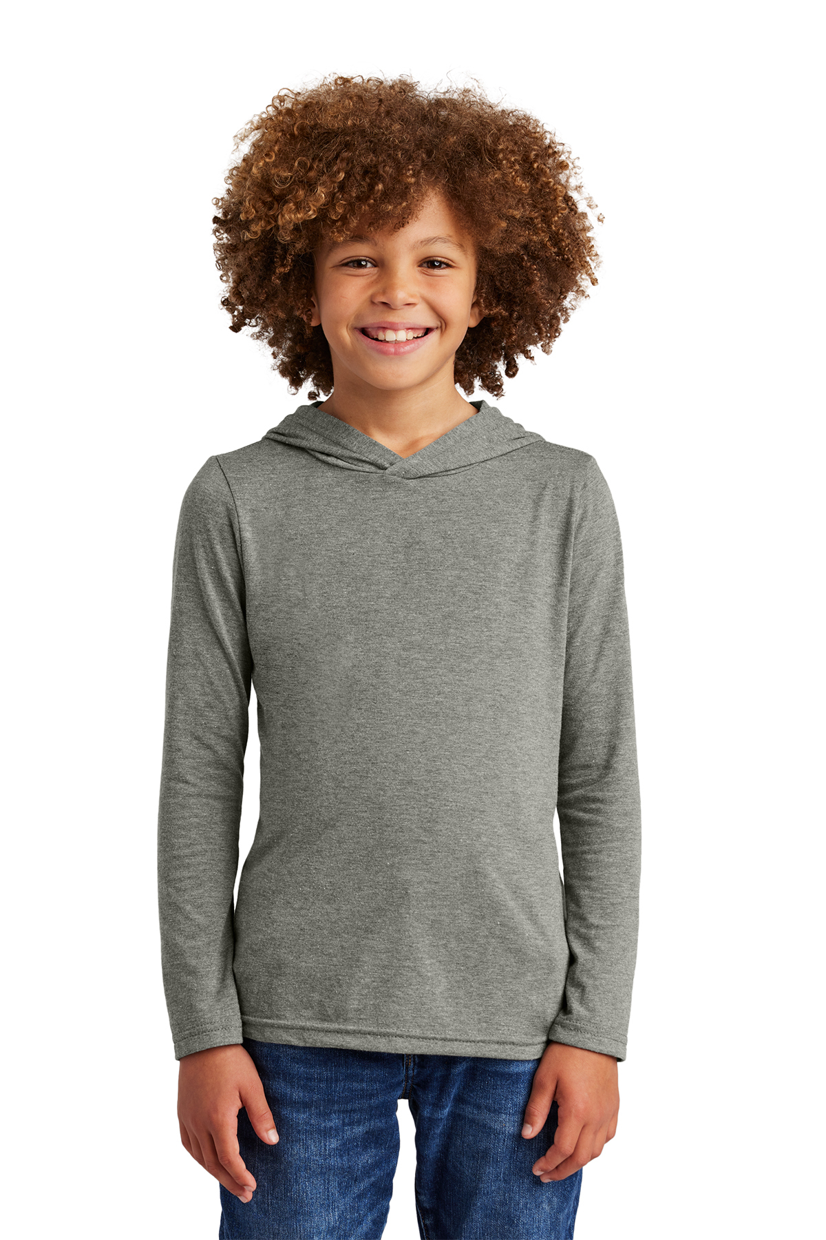 District Youth Perfect Tri Long Sleeve Hoodie Product District