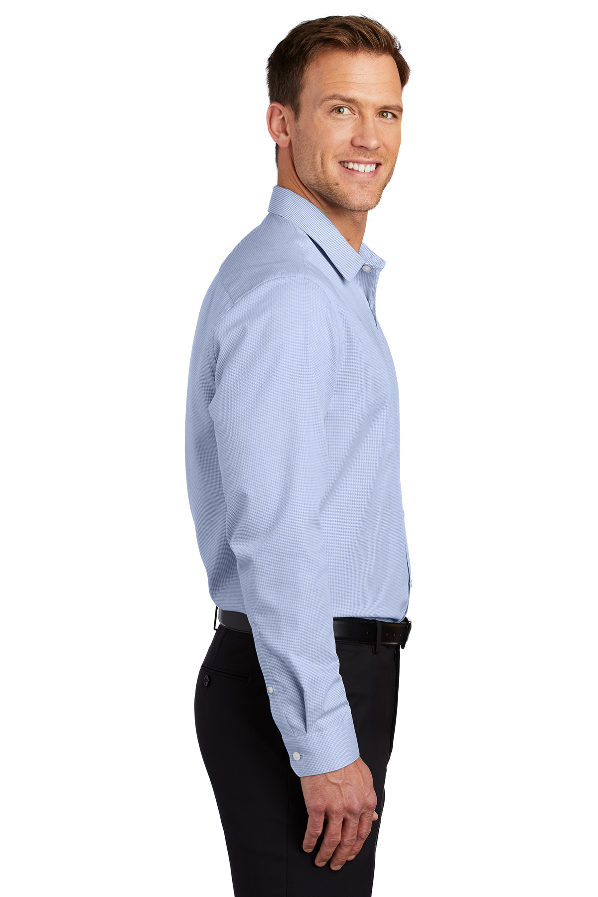 Pincheck Care Port Easy Shirt | SanMar Product | Authority