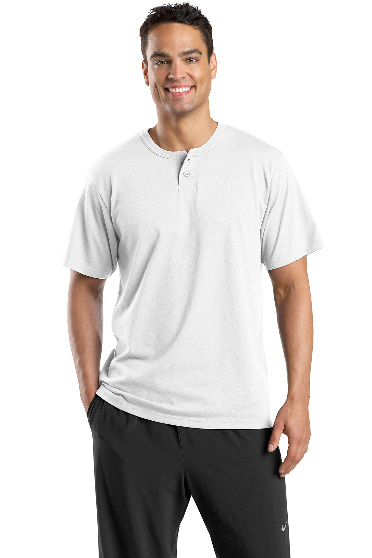 Sport-Tek Short Sleeve Henley, Product