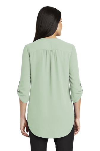 Port Authority Ladies 3/4-Sleeve Tunic Blouse | Product | SanMar