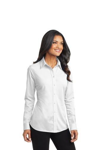 Port Authority Ladies Dimension Knit Dress Shirt | Product | SanMar