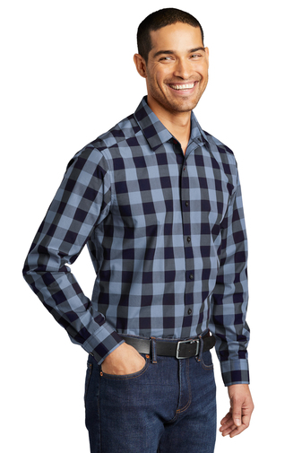 Port Authority Everyday Plaid Shirt | Product | Port Authority