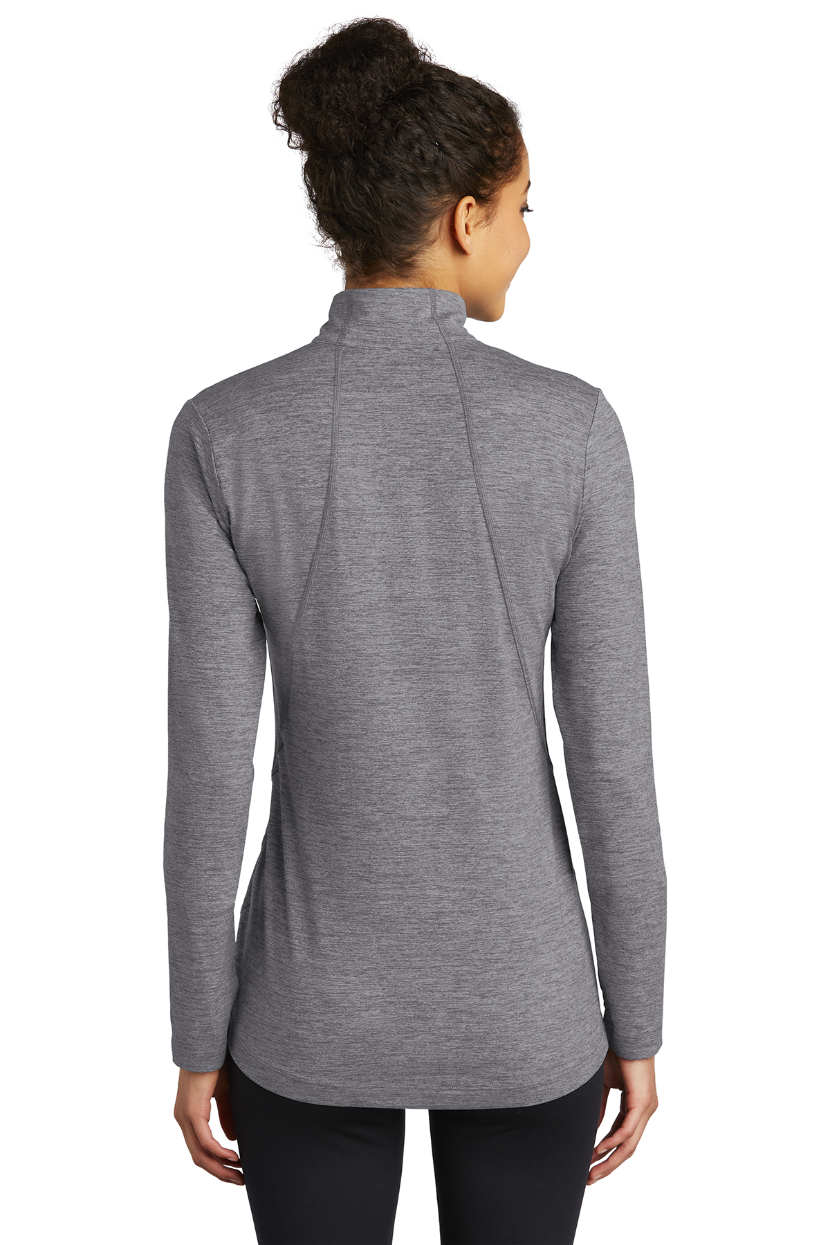 Sport-Tek Ladies Exchange 1.5 Long Sleeve 1/2-Zip | Product | SanMar