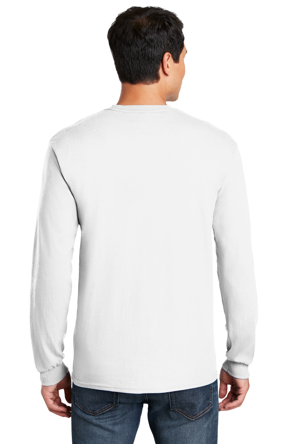 Gildan - Heavy Cotton 100% Cotton Long Sleeve T-Shirt | Product | SanMar