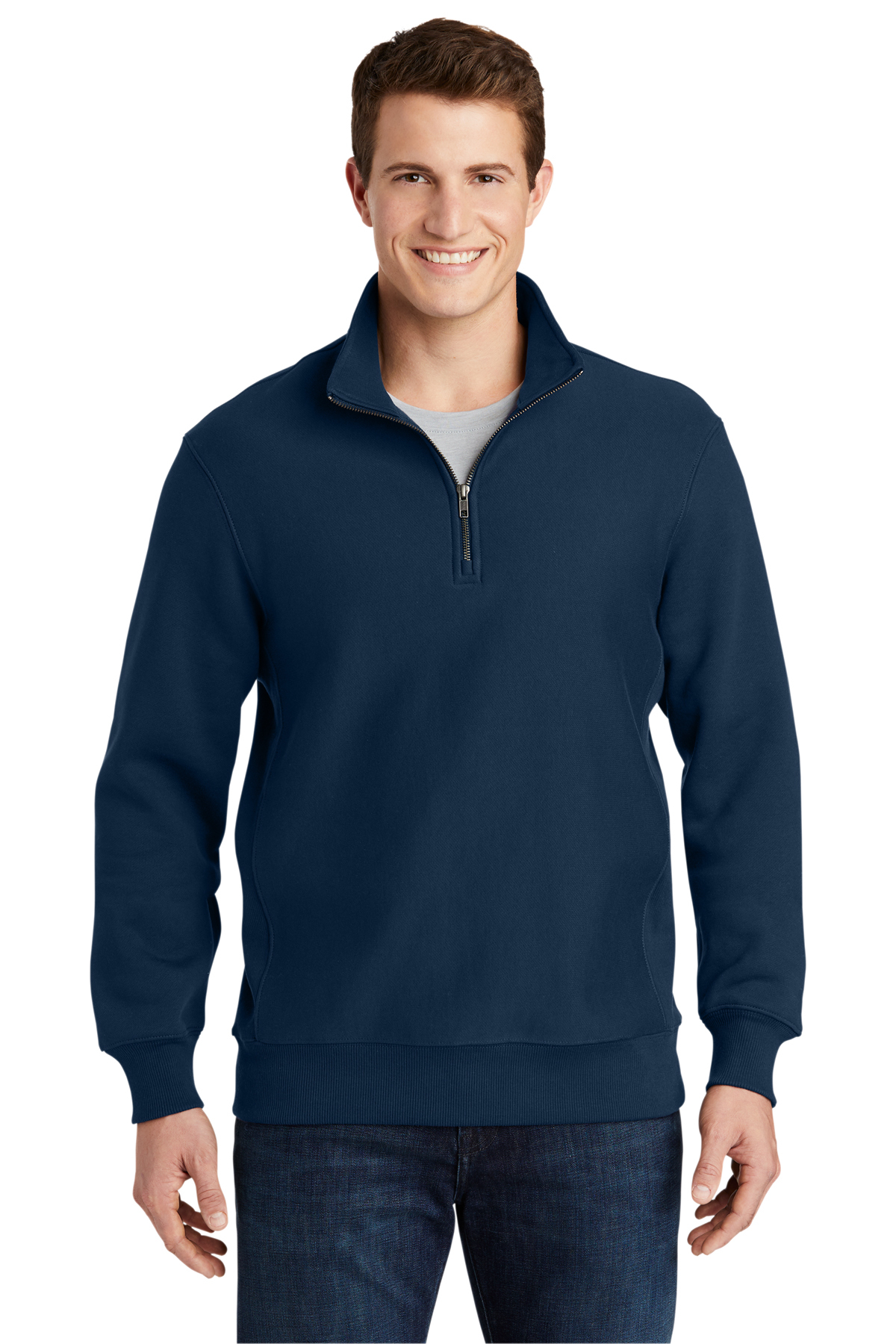Sport-Tek Super Heavyweight 1/4-Zip Pullover Sweatshirt | Product 