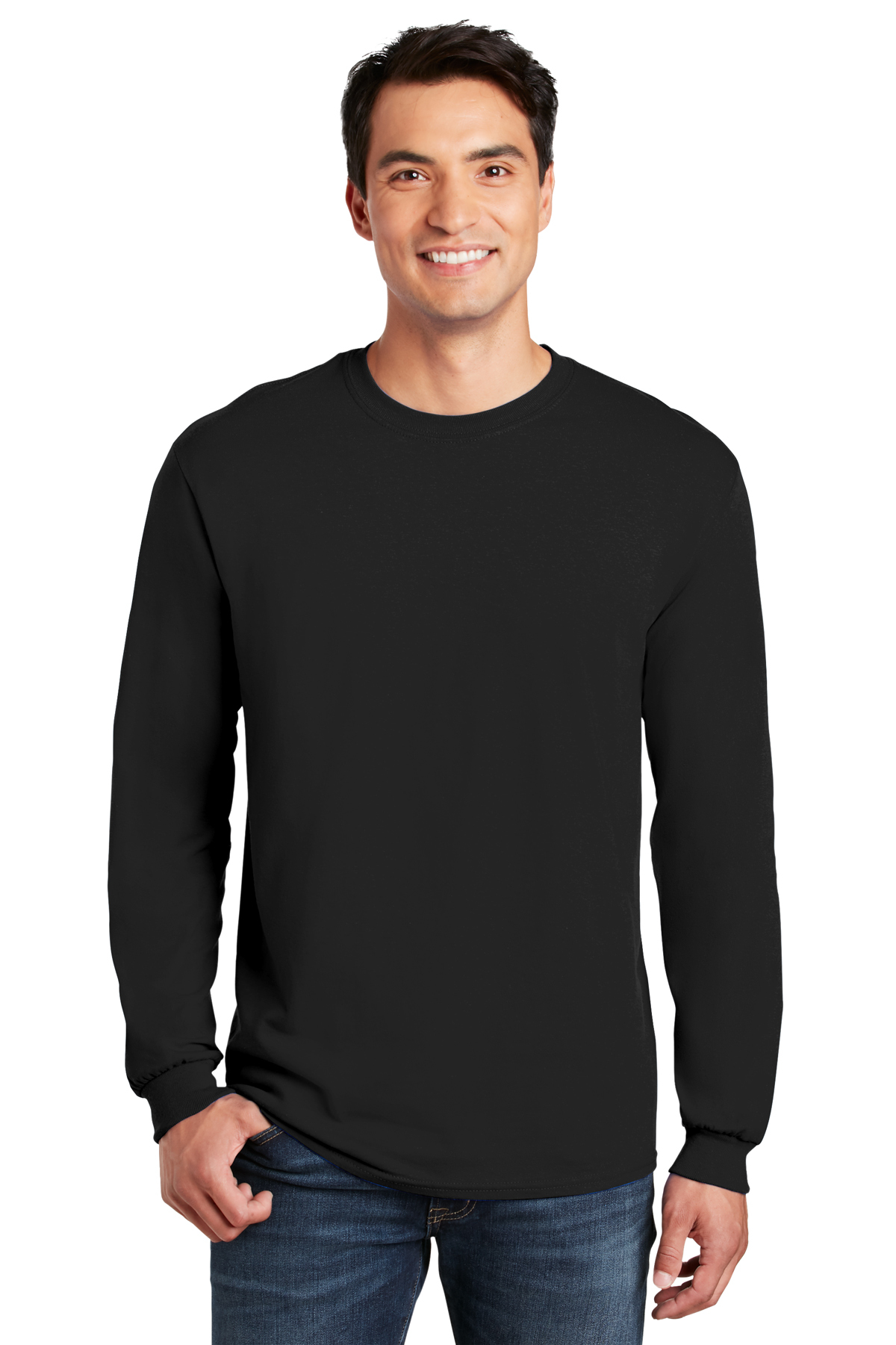 Gildan - Cotton 100% Cotton Long Sleeve T-Shirt Product SanMar