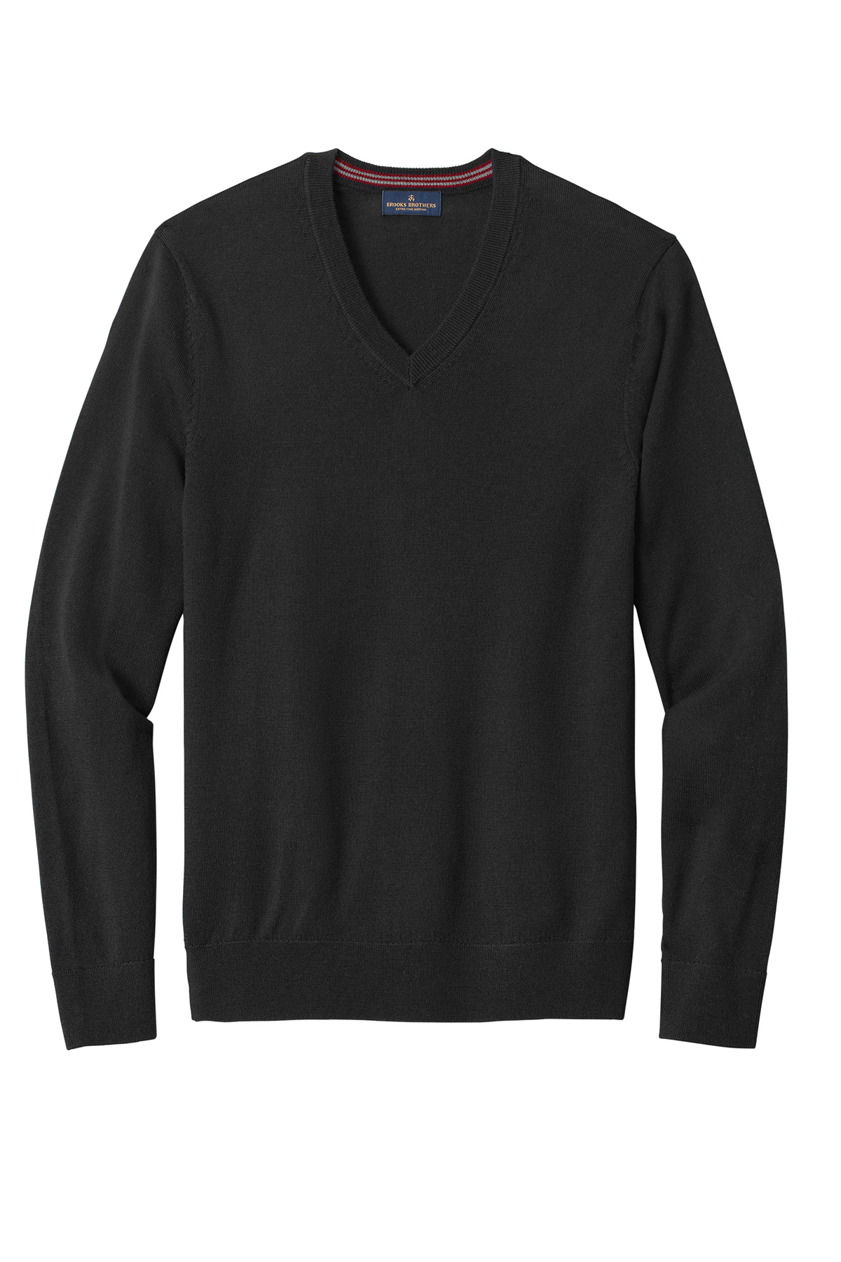 Brooks Brothers Washable Merino V-Neck Sweater | Product | SanMar