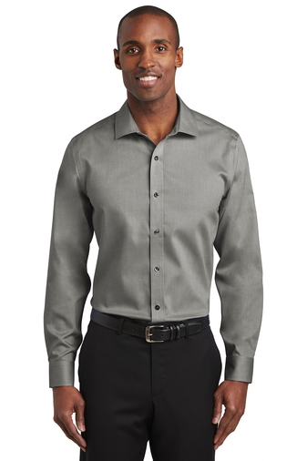 Red House Slim Fit Pinpoint Oxford Non-Iron Shirt | Product | SanMar
