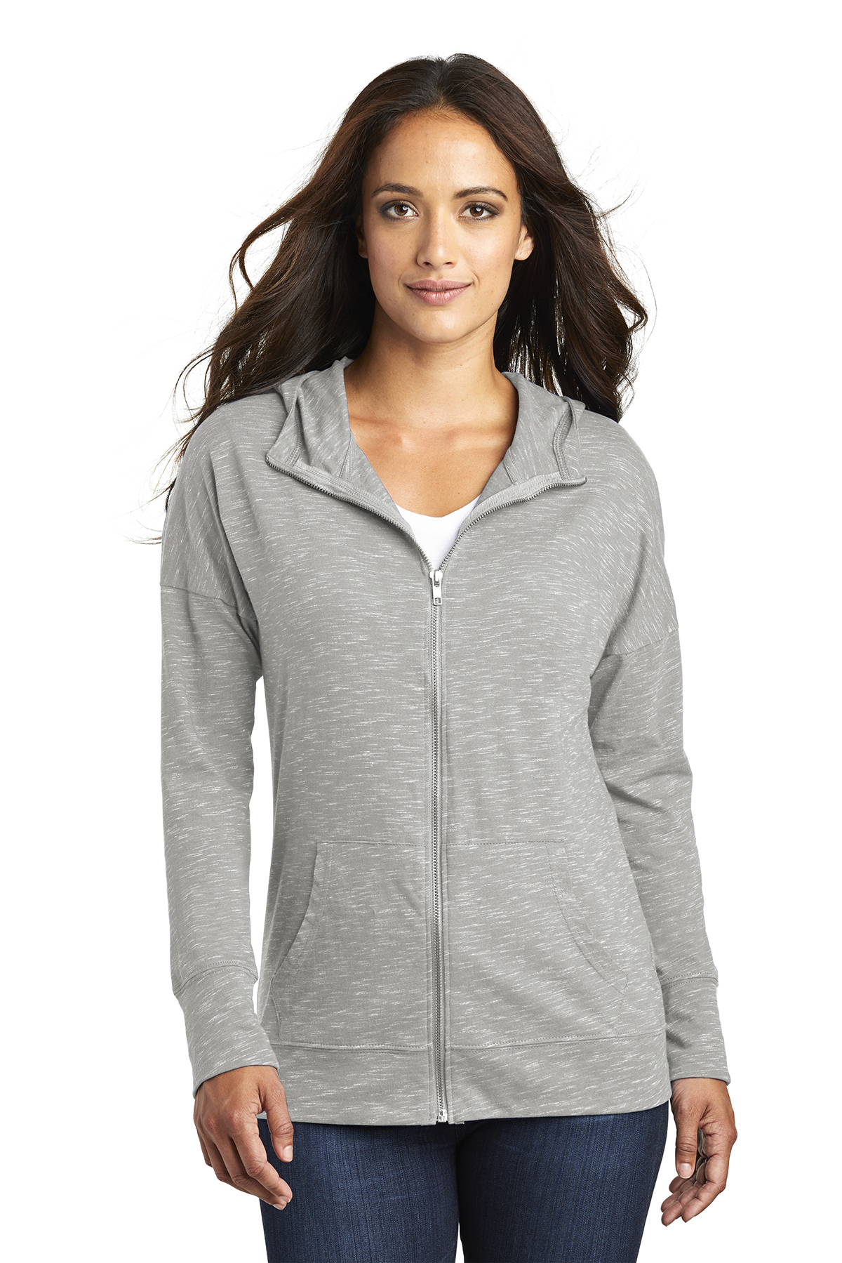 District Women's Medal Full-Zip Hoodie | Product | District