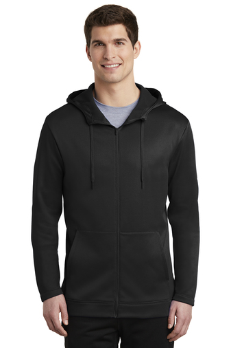 Nike Therma-FIT Full-Zip Fleece Hoodie | Product | SanMar