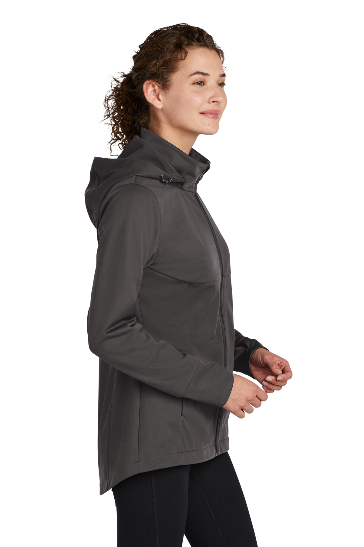 Sport-Tek Women's Hooded Soft Shell Jacket | Product | Sport-Tek Sport-Tek Women's Hooded Soft Shell Jacket | Product | Sport-Tek