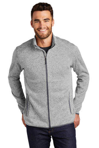 Port Authority Sweater Fleece Jacket | Product | SanMar