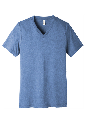 BELLA+CANVAS Unisex Triblend Short Sleeve V-Neck Tee | Product | SanMar