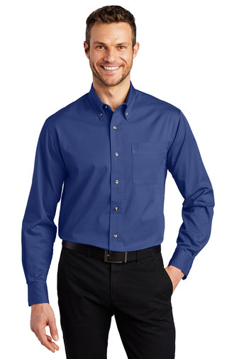 Port Authority Long Sleeve Twill Shirt | Product | SanMar