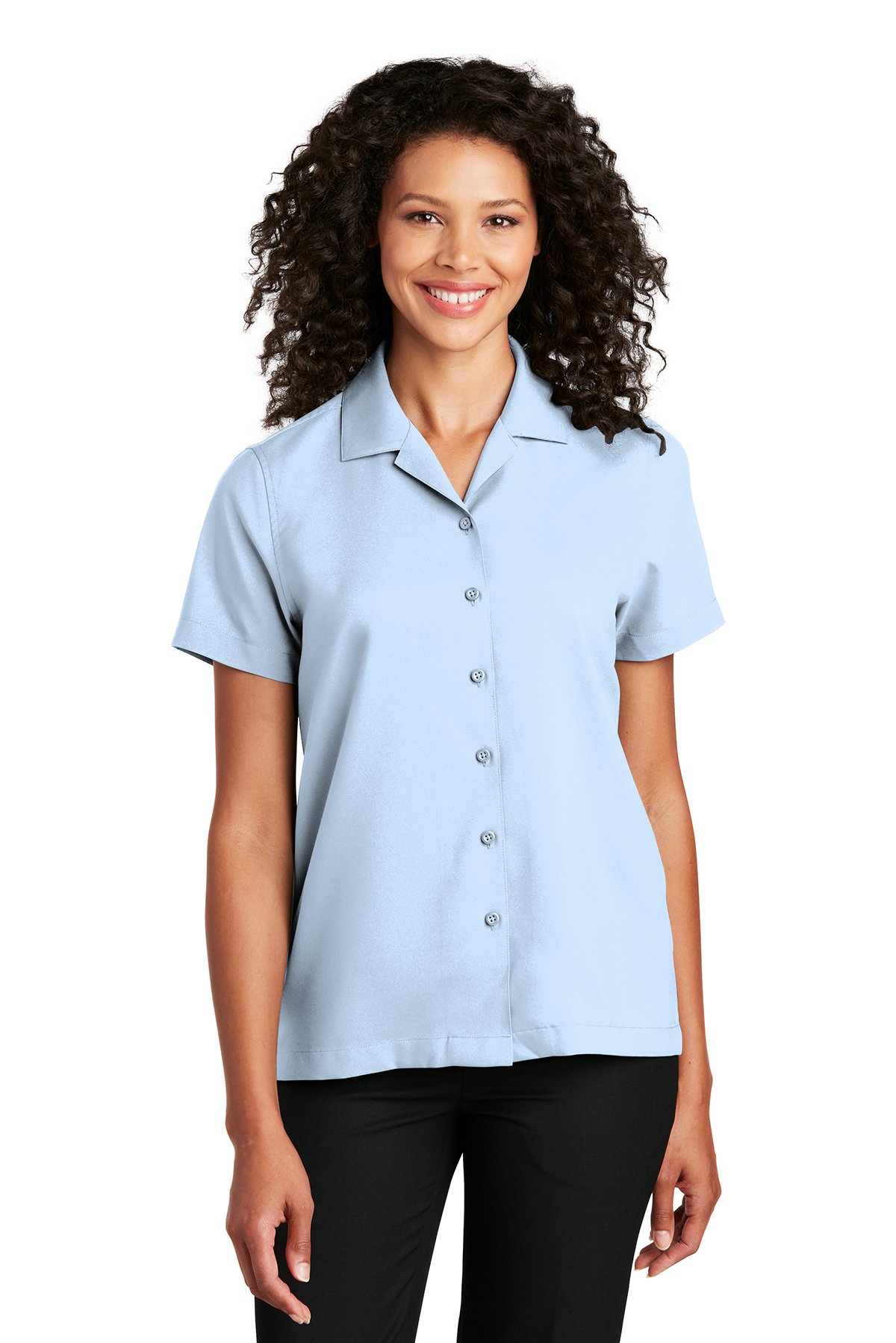 Port Authority Women s Short Sleeve Performance Staff Shirt Product Port Authority