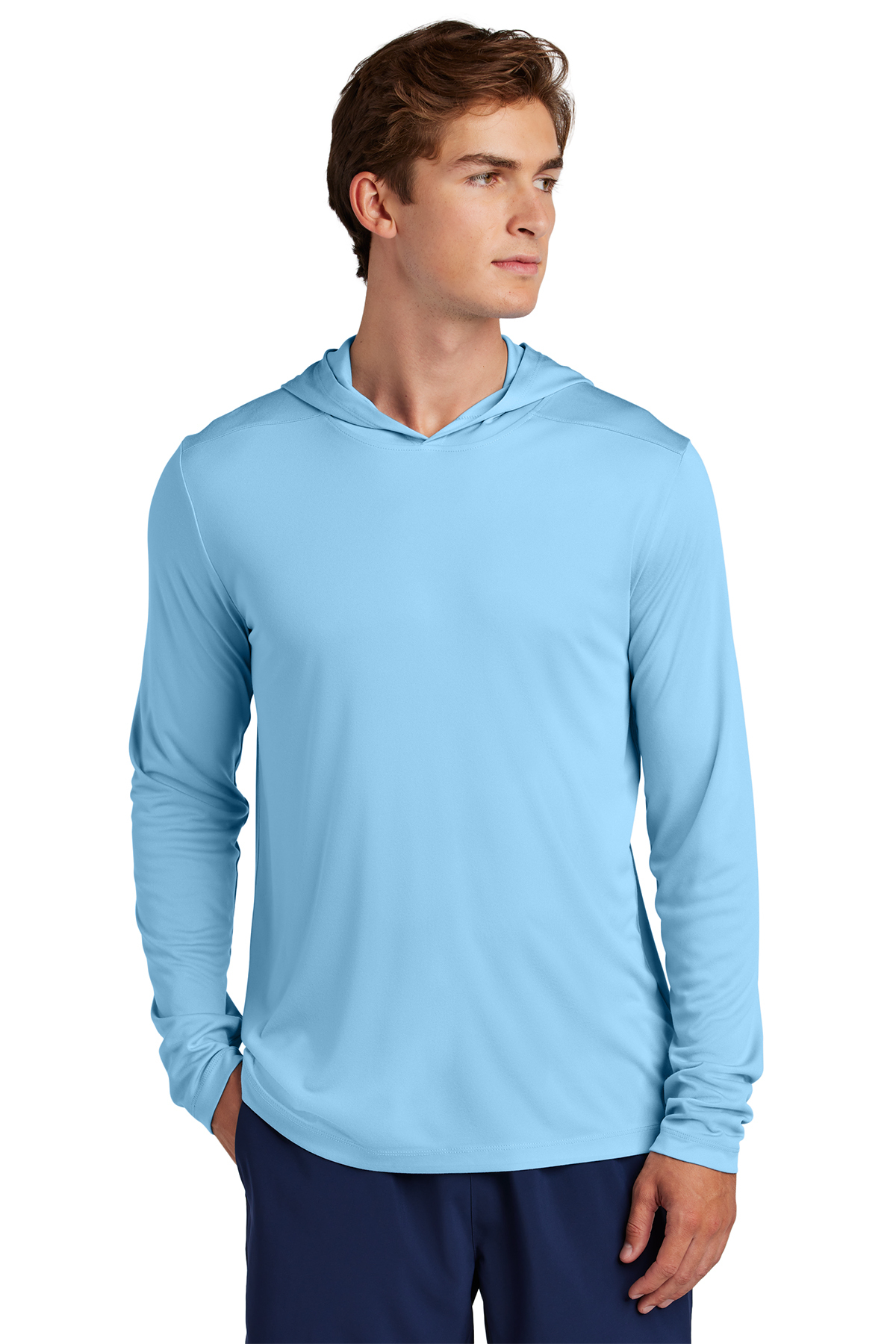 Sport-Tek Posi-UV Pro Long Sleeve Hoodie | Product | Company Casuals