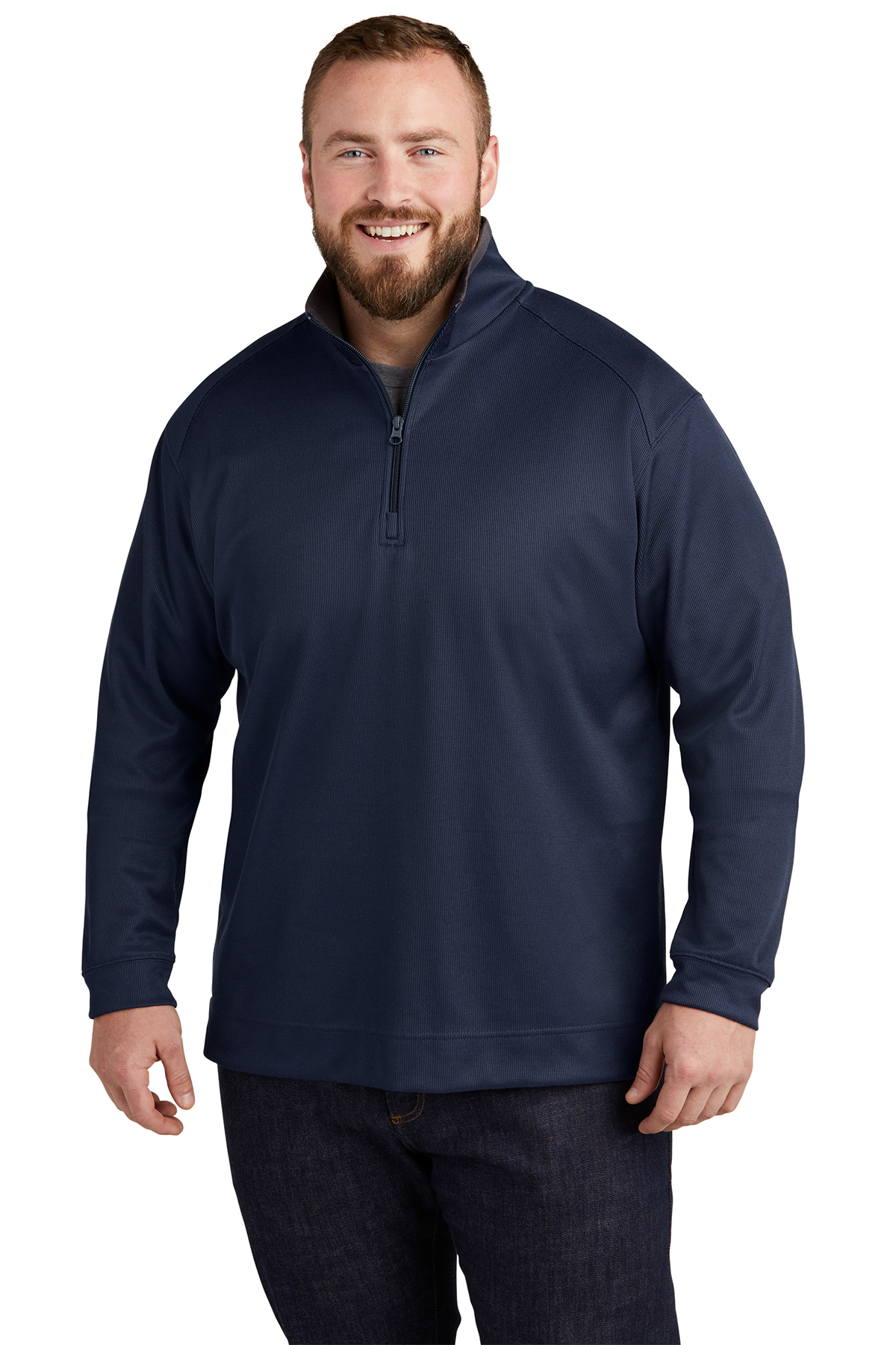 Port Authority Vertical Texture 1/4-Zip Pullover, Product
