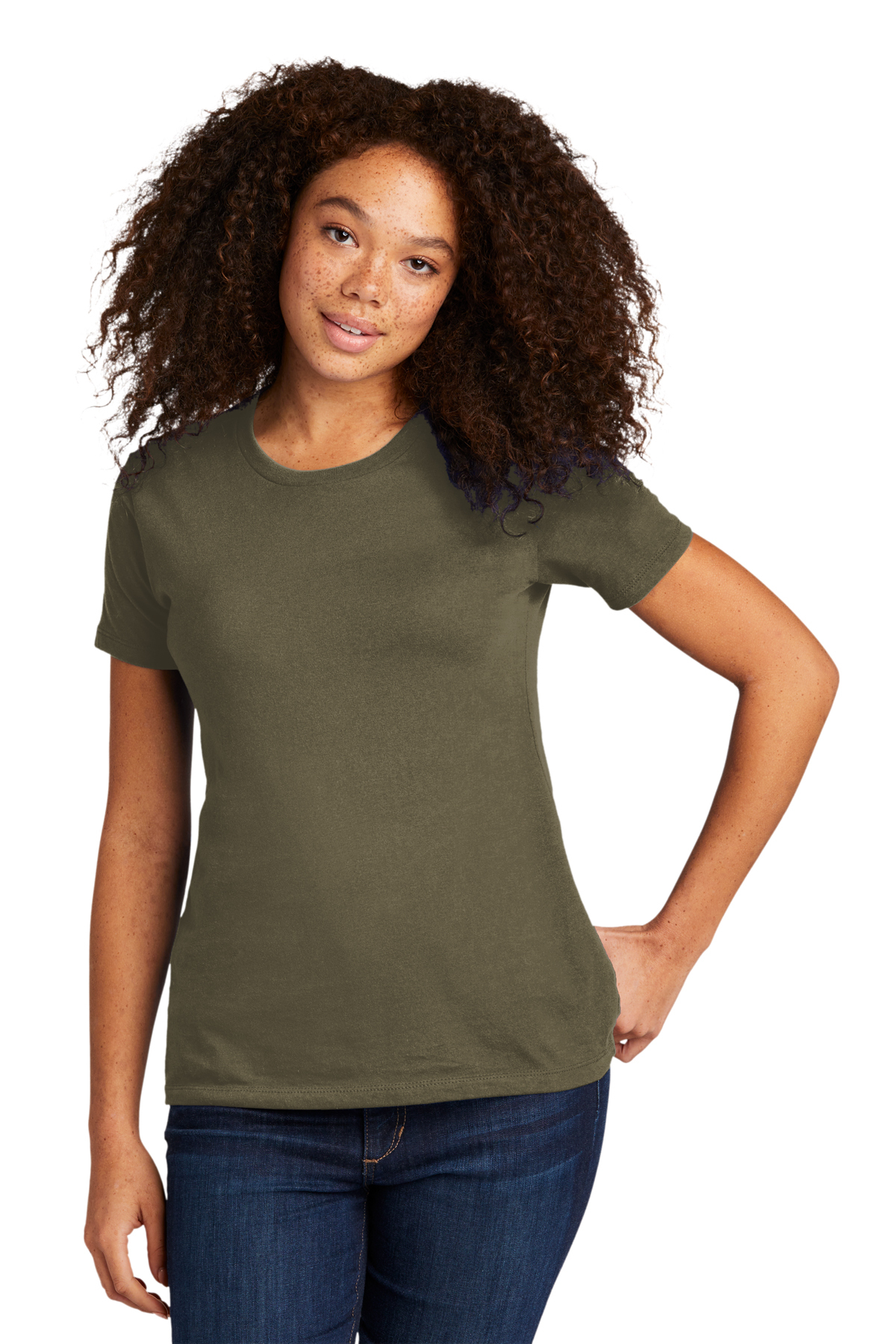 Next Level Apparel Women’s Cotton Tee | Product | SanMar