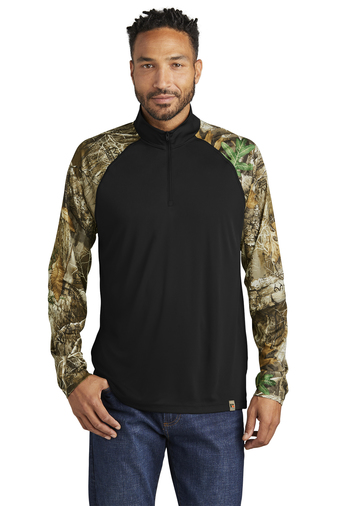 Russell Outdoors Realtree Colorblock Performance 1/4-Zip | Product | SanMar