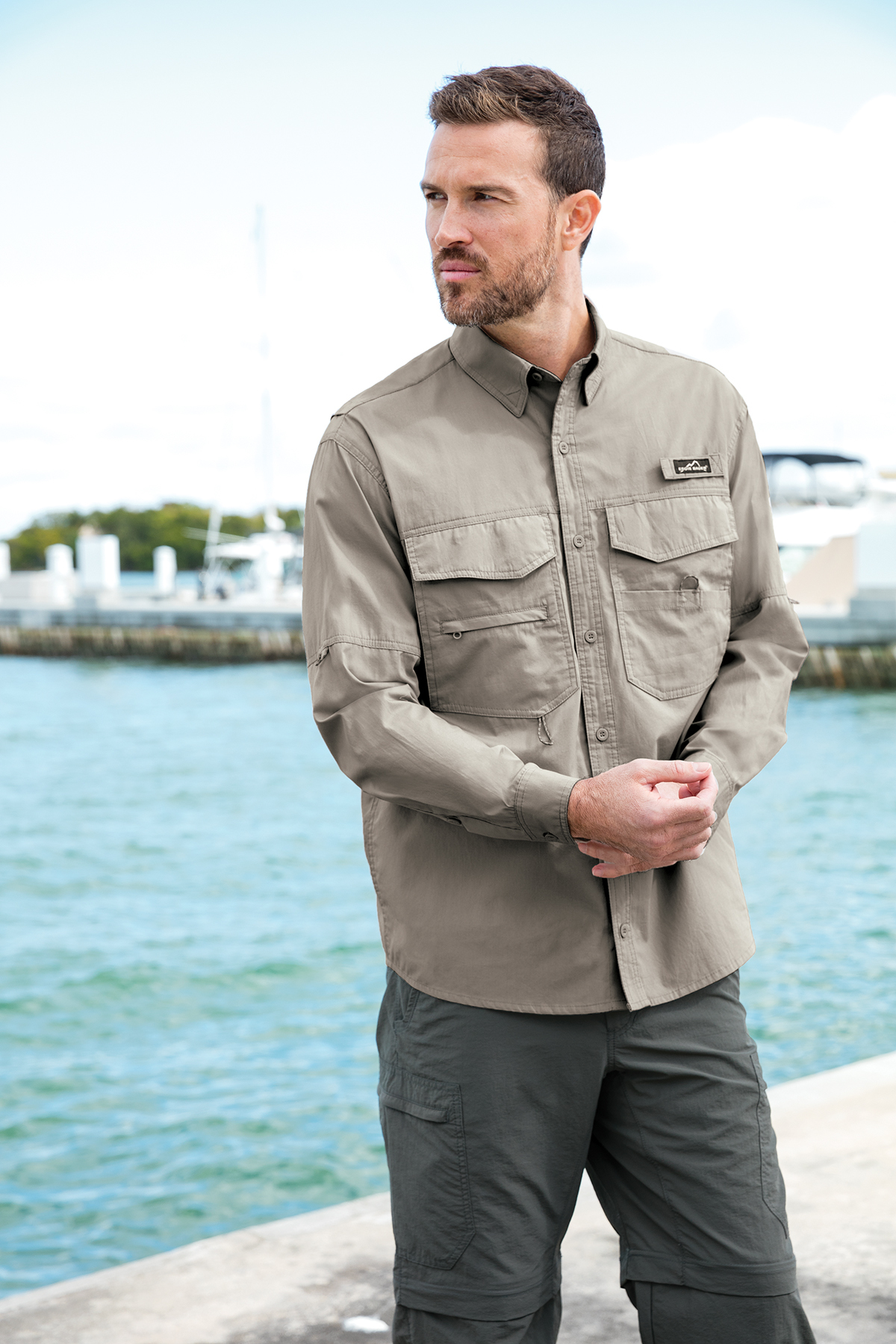 Eddie Bauer - Long Sleeve Fishing Shirt, Product