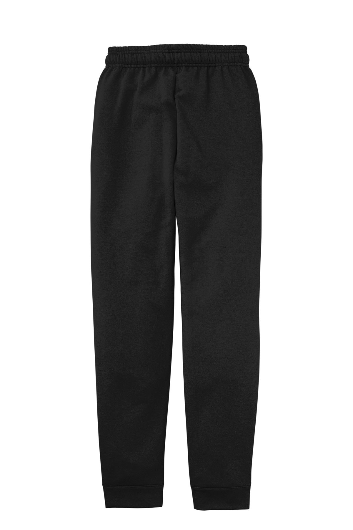 Mecca Solid Tie Waist Jogger Sweatpants - Black