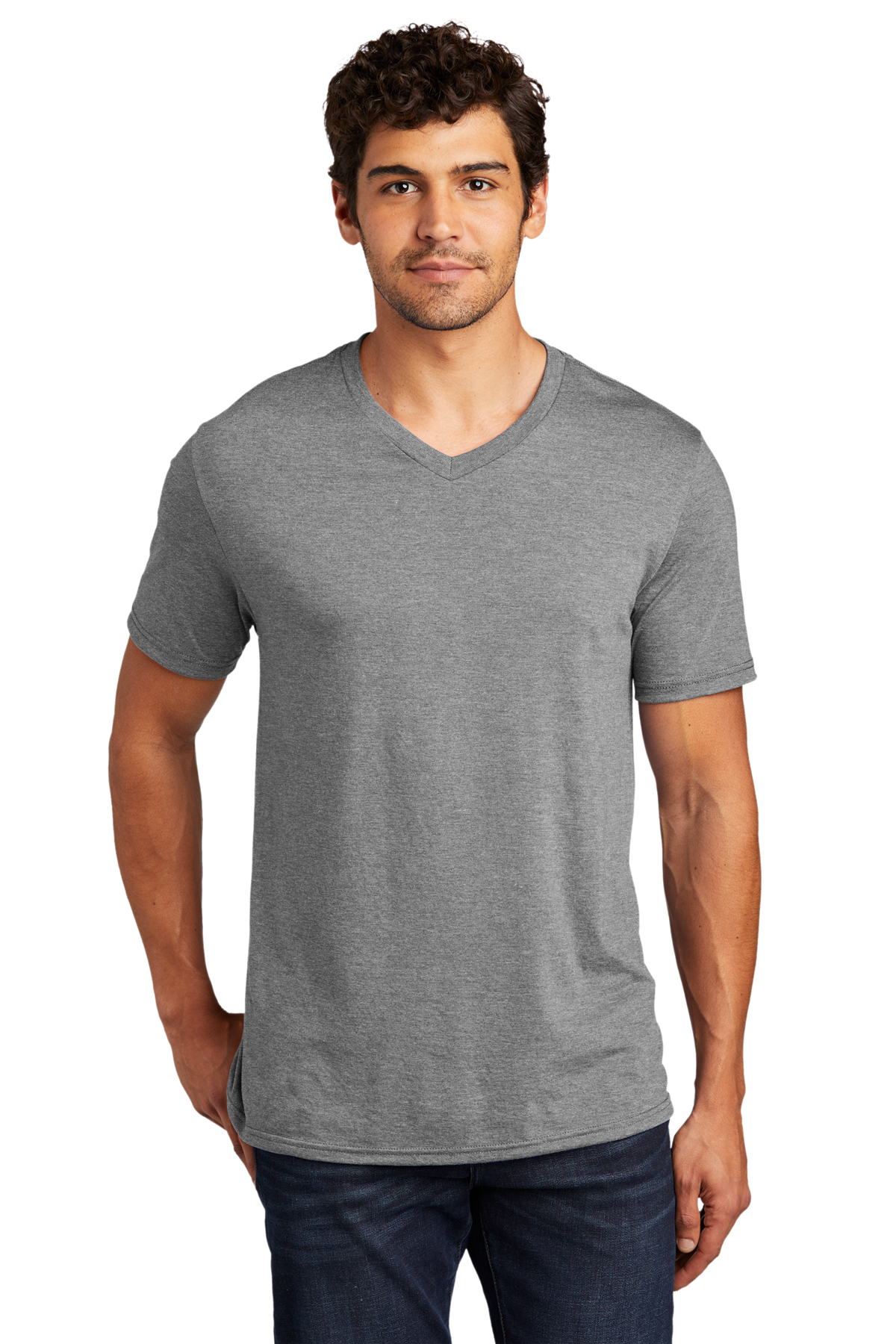 District Perfect Tri V-Neck Tee | Product | District