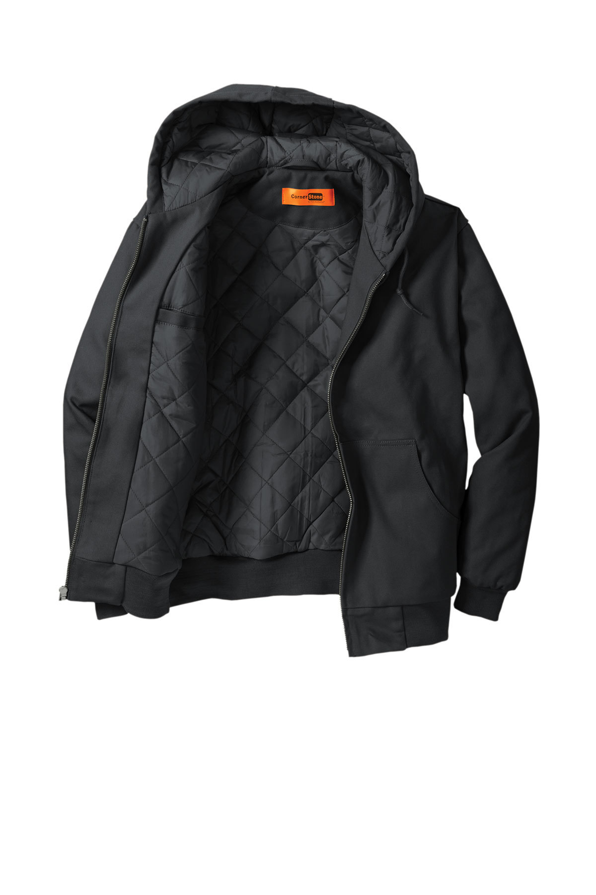 CornerStone Duck Cloth Hooded Work Jacket Product CornerStone