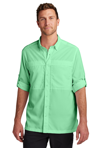 Port Authority Long Sleeve UV Daybreak Shirt | Product | SanMar