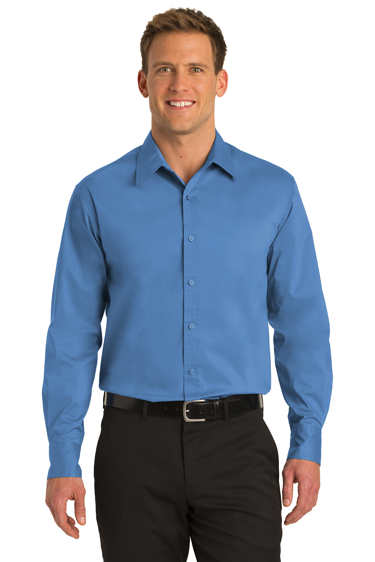 Port Authority Stretch Poplin Shirt | Product | SanMar