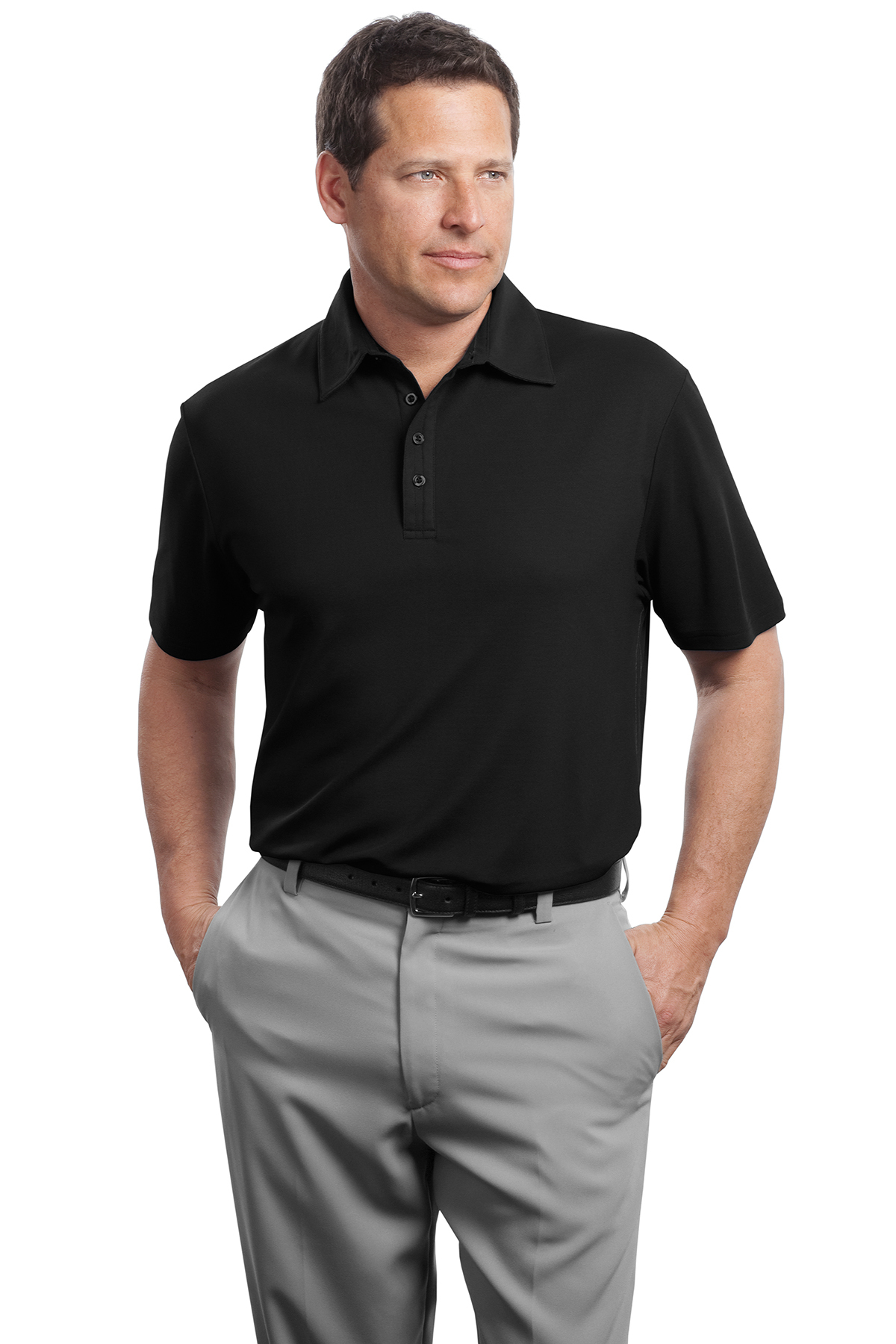 Red House Contrast Stitch Performance Pique Polo Performance Polos Knits Sanmar