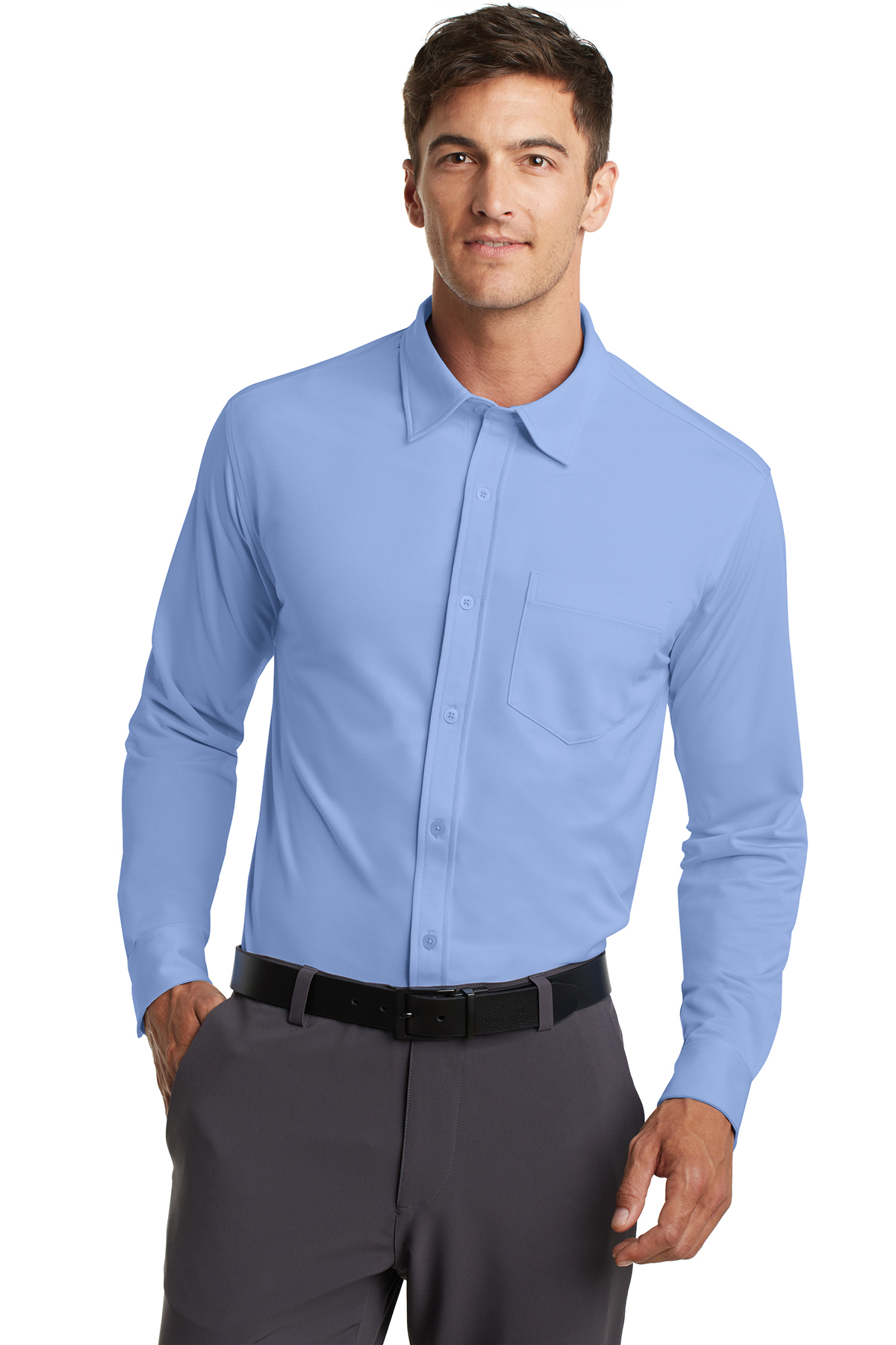 Port Authority Dimension Knit Dress Shirt | Product | Port Authority