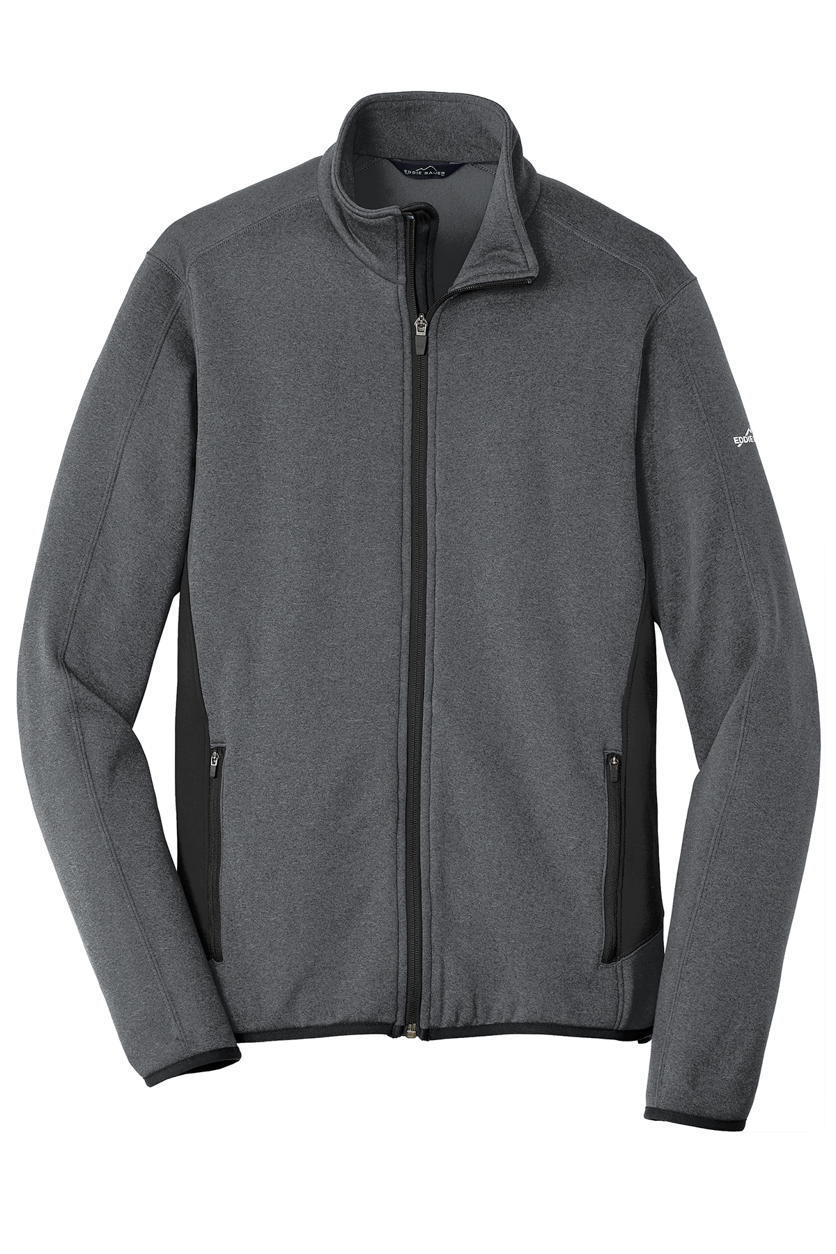 Eddie Bauer Full-Zip Heather Stretch Fleece Jacket | Product | SanMar