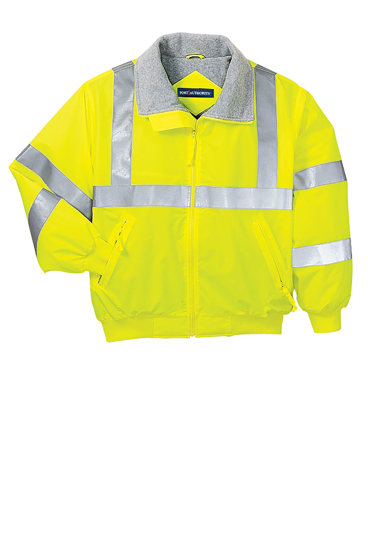 Safety Challenger Jacket with Reflective Taping Safety Orange/ Reflective_3XL SRJ754 Port Authority 