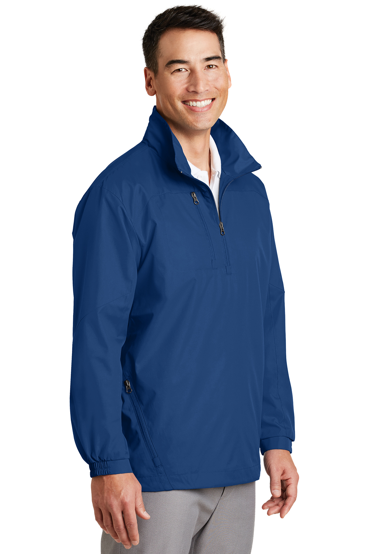 Port Authority 1 2 Zip Wind Jacket Product SanMar