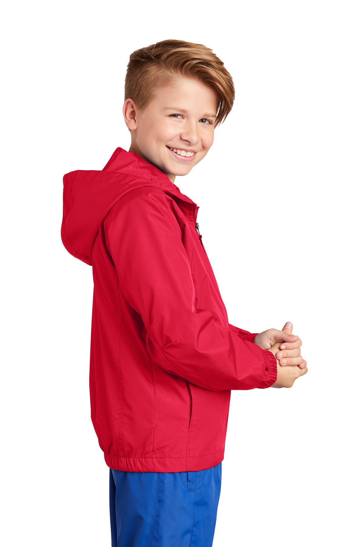 Sport-Tek Youth Hooded Raglan Jacket | Product | Sport-Tek