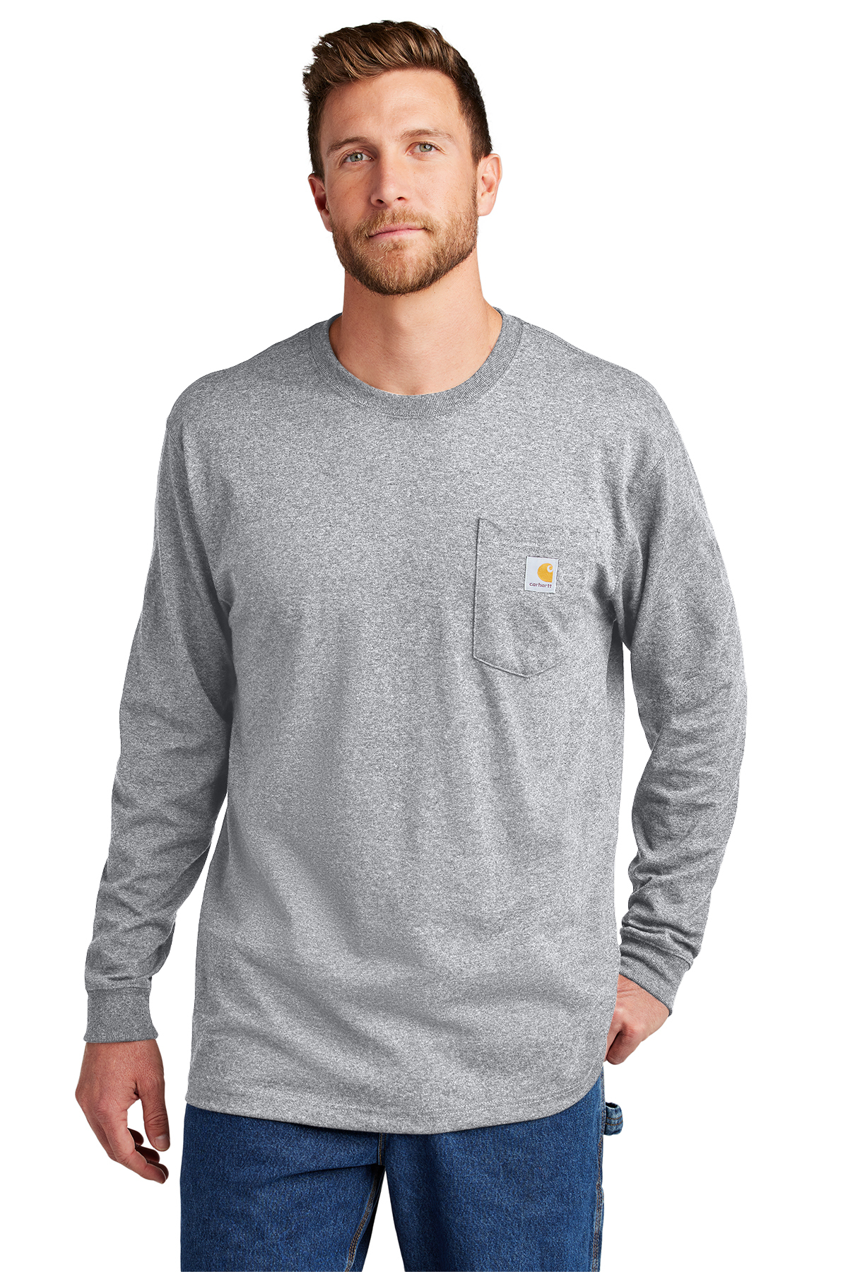 Carhartt Workwear Pocket Long Sleeve T-Shirt | Product | SanMar