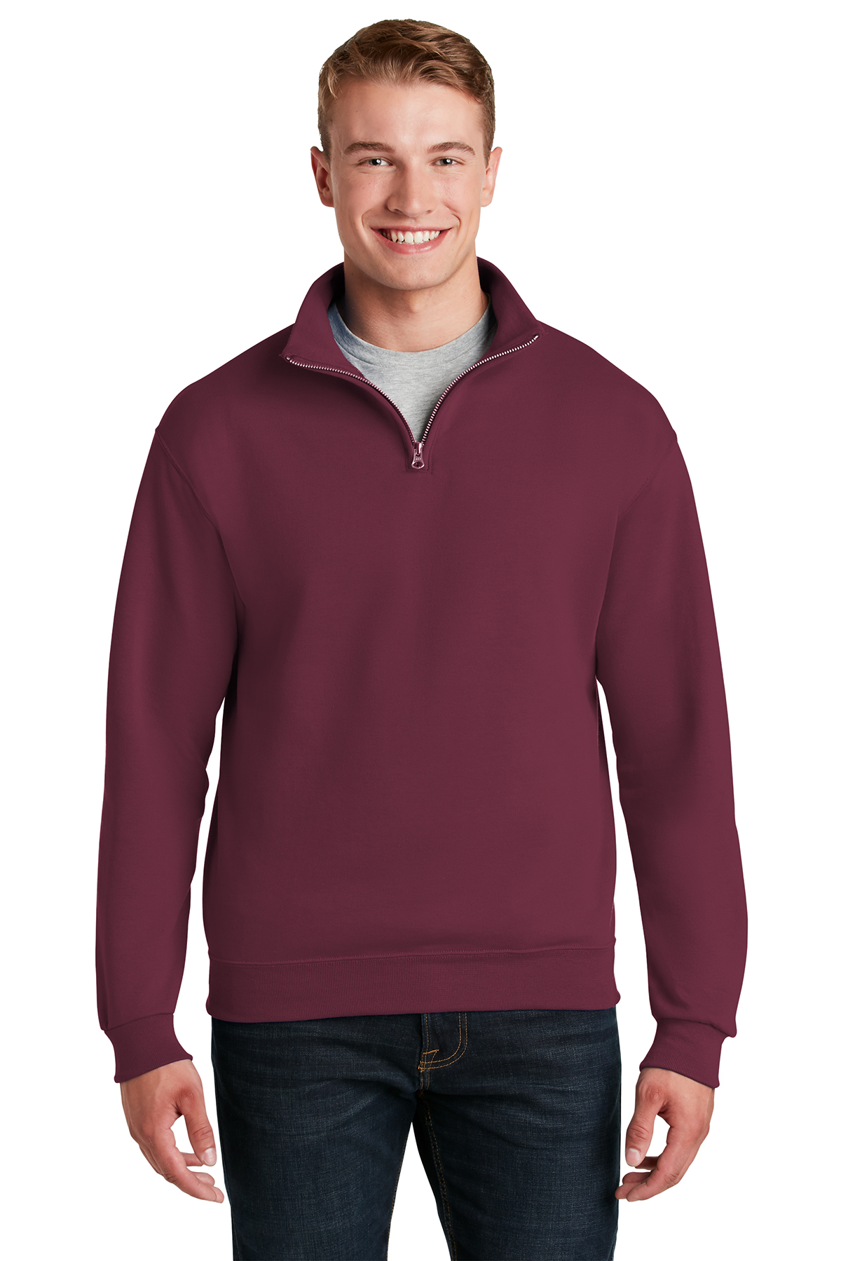 Jerzees - NuBlend 1/4-Zip Cadet Collar Sweatshirt, Product