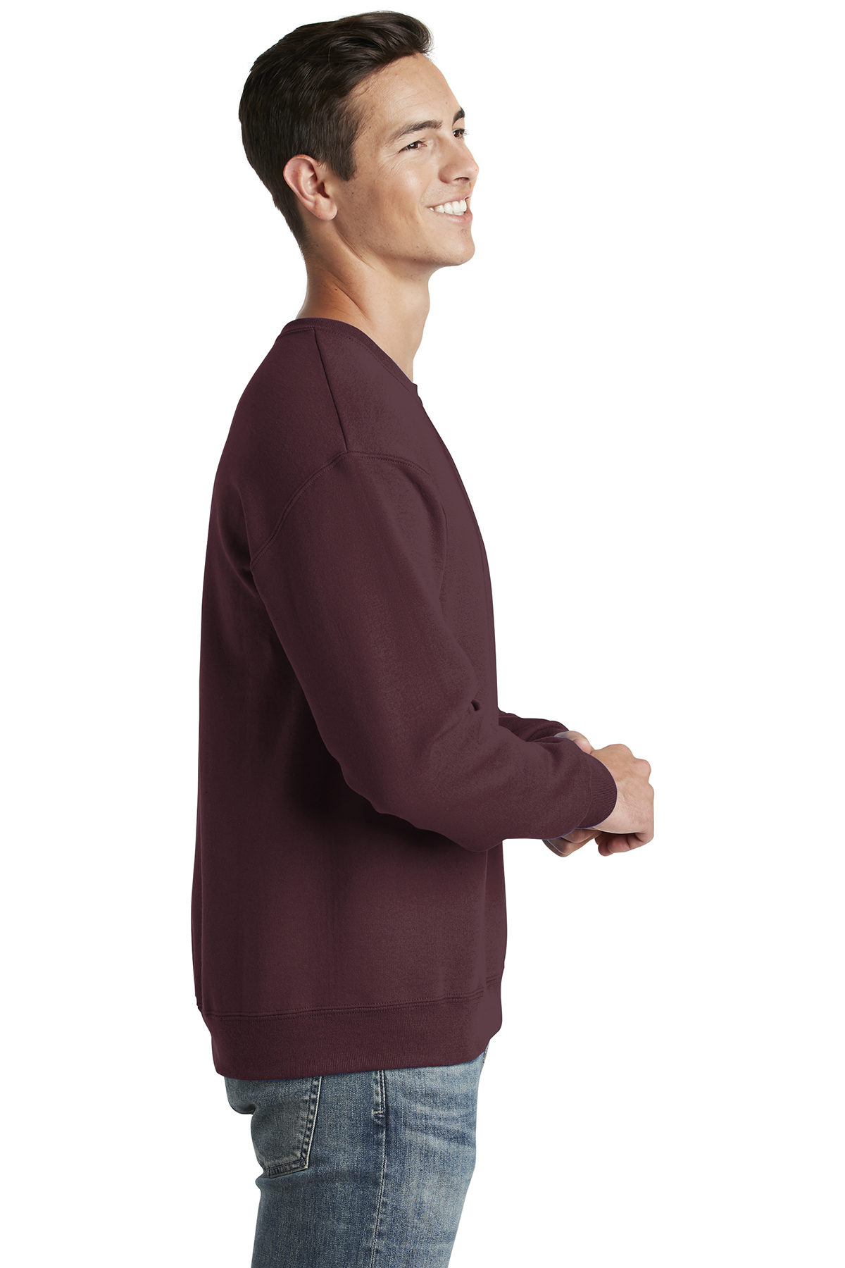Crewneck maroon store