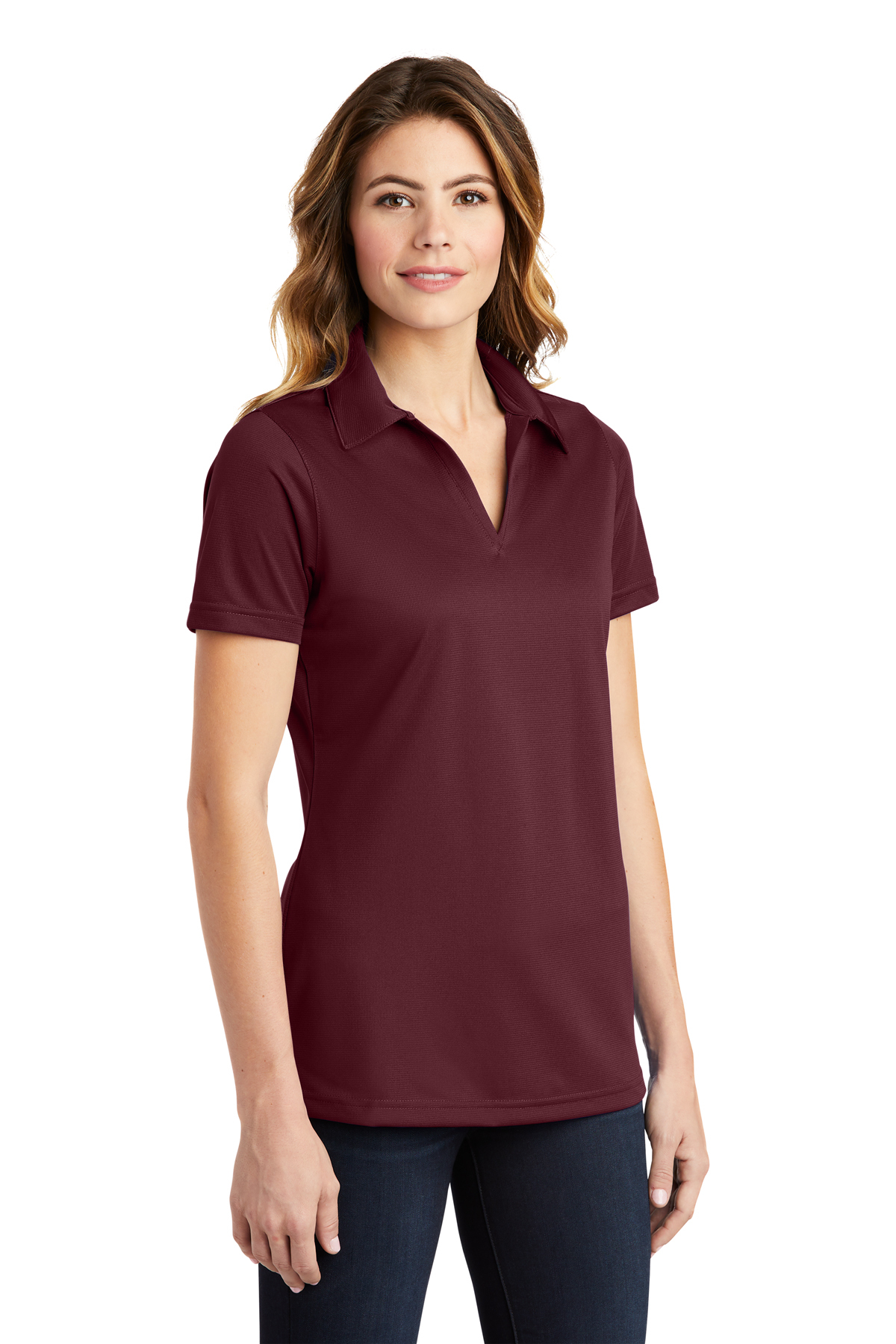 Sport-Tek Ladies PosiCharge Active Textured Polo | Product | Company ...