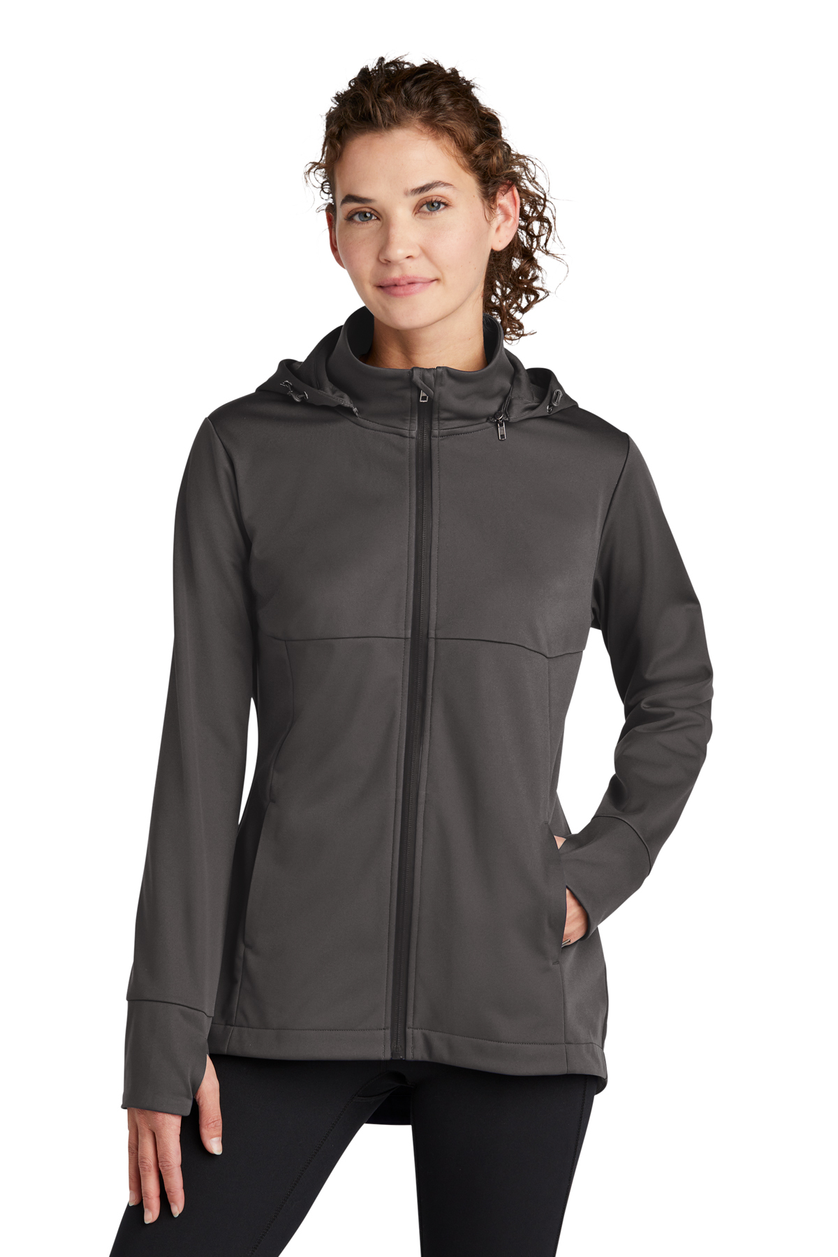 Sport-Tek Ladies Hooded Soft Shell Jacket | Product | Sport-Tek