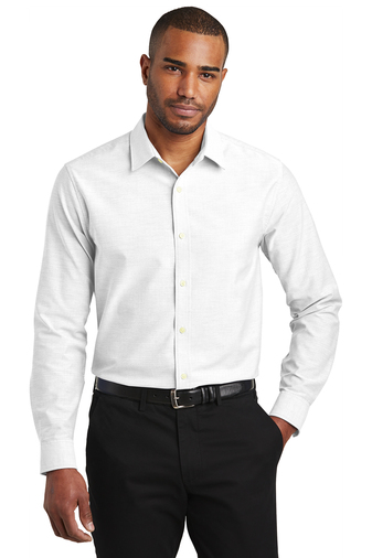 Port Authority Slim Fit SuperPro Oxford Shirt | Product | Company Casuals