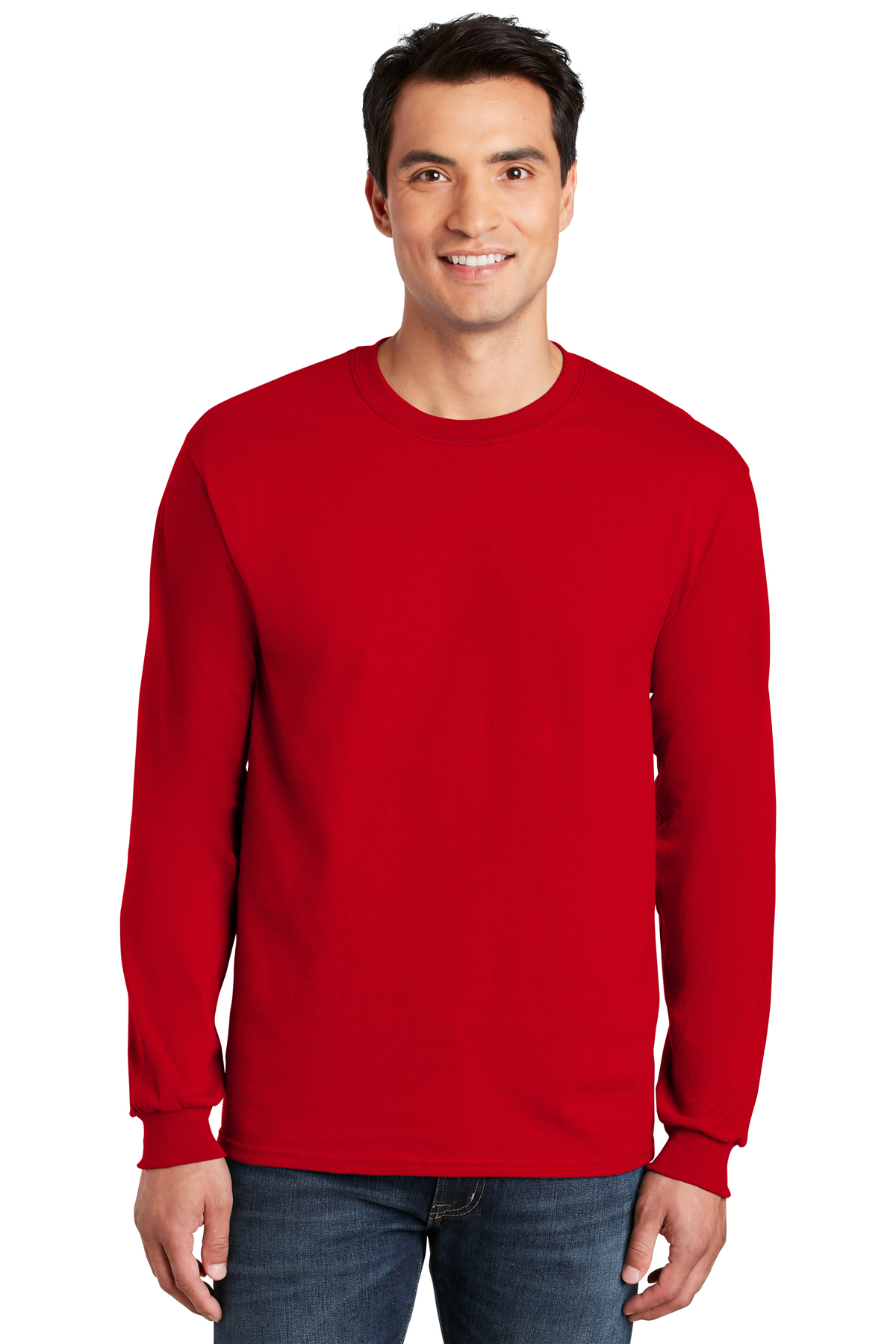 Gildan Ultra Cotton 100% US Cotton Long Sleeve T-Shirt | Product 
