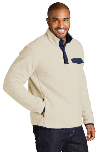 Port Authority Camp Fleece Snap Pullover | Product | SanMar
