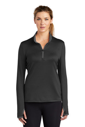 Nike Ladies Dri-FIT Stretch 1/2-Zip Cover-Up | Product | Company Casuals