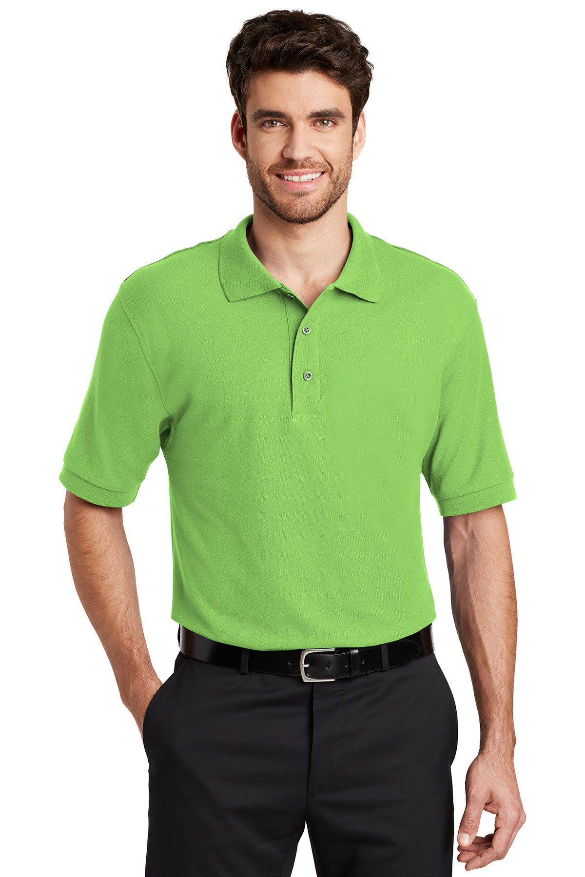 Port Authority Extended Size Silk Touch Polo K500ES 